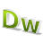 Dreamweaver CS3 Text Only Icon